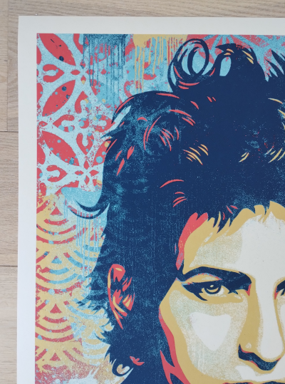 Shepard Fairey (Obey Giant) A Hard Rain’s A-Gonna Fall Bob Dylan 2025 - Sérigraphie, signée numérotée 2