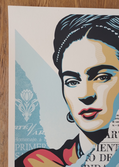 Shepard Fairey (Obey Giant) - 2023 The Woman Who Defeated Pain - Frida Kahlo 2