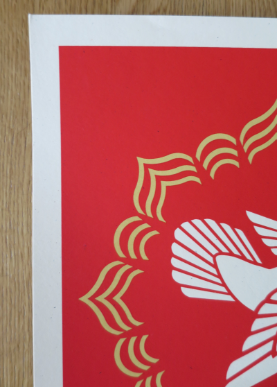 Shepard FAIREY (Obey) - Revolution in our time, 2020 - Sérigraphie signée au crayon 2