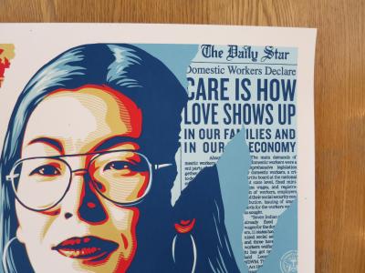 Shepard FAIREY (Obey) - Reenvision, 2021 - Sérigraphie signée au crayon 2