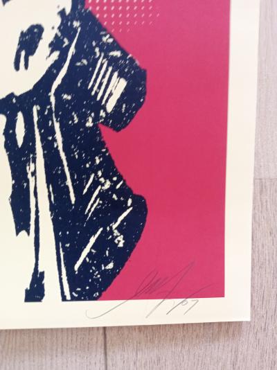 Shepard FAIREY (Obey) - Guns and Roses, 2007 - Sérigraphie signée au crayon 2