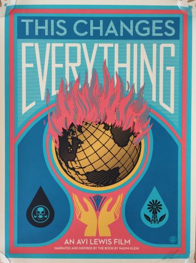 Shepard FAIREY (Obey) - This Changes Everything 15 Fairey  - Sérigraphie signée, numerotée au crayon 2