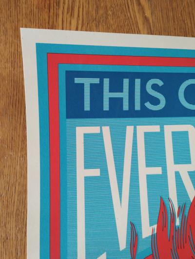 Shepard FAIREY (Obey) - This Changes Everything 15 Fairey  - Sérigraphie signée, numerotée au crayon 2