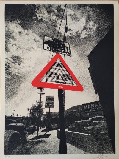 Shepard FAIREY (Obey) - Warning Sign 24 Fairey 2