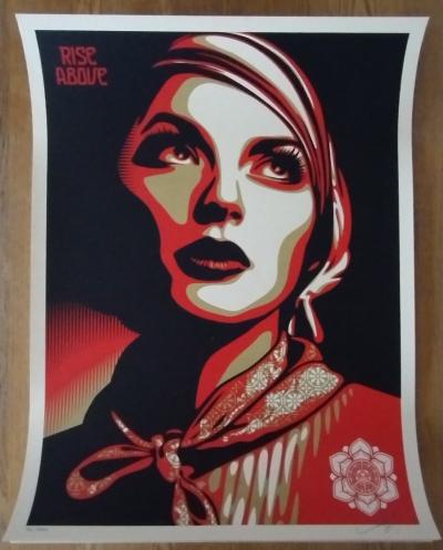 Shepard Fairey Obey - Rise Above Rebel - Serigraphie 2