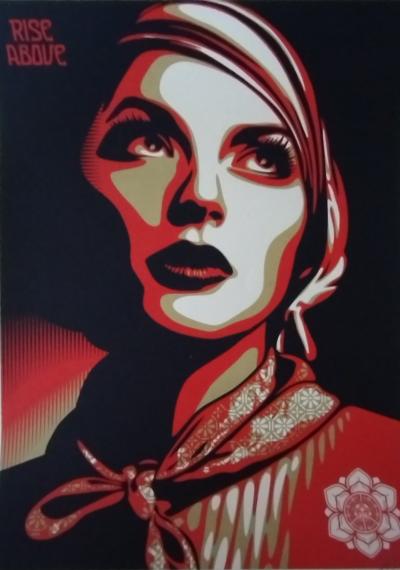 Shepard Fairey Obey - Rise Above Rebel - Serigraphie 2