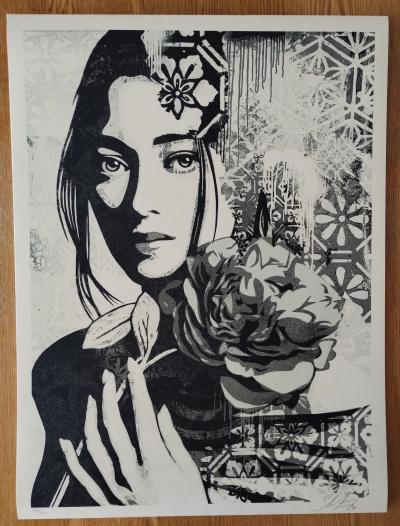 Shepard Fairey (Obey Giant) Incarnation (Silver) - signée - numerotée 2