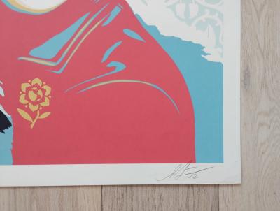 Shepard Fairey (Obey Giant) Open minds - signée - numerotée 2
