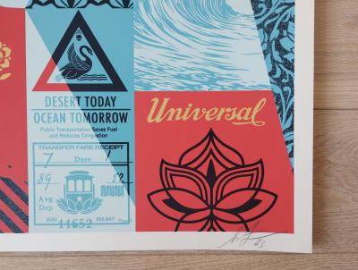 Shepard Fairey (Obey Giant) Swan Song - signée - numerotée 2