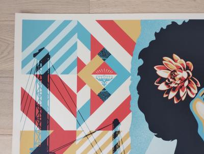 Shepard Fairey (Obey Giant) Swan Song - signée - numerotée 2