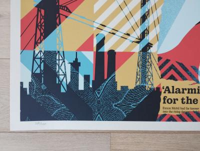Shepard Fairey (Obey Giant) Swan Song - signée - numerotée 2