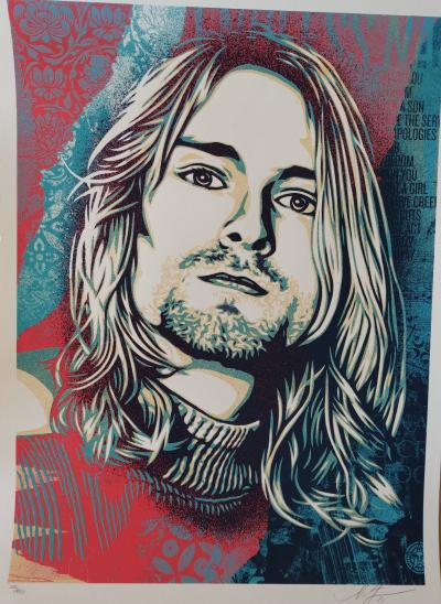 Shepard Fairey (Obey Giant) - Kurt Cobain – Endless Nameless, 2021 2