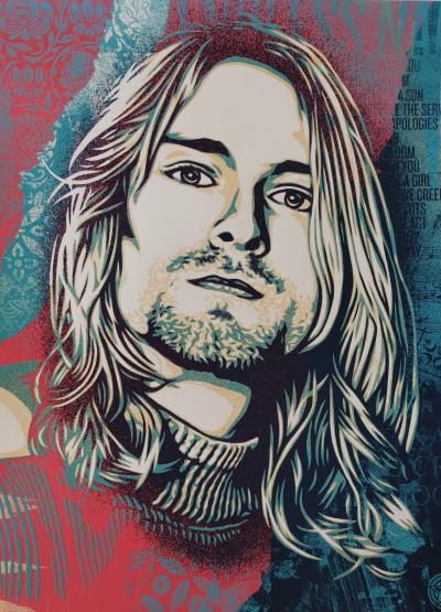 Shepard Fairey (Obey Giant) - Kurt Cobain – Endless Nameless, 2021 2