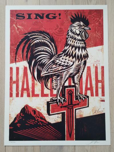 Shepard FAIREY (Obey) - Jesus’ Chariot - Sérigraphie signée au crayon 2