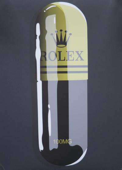 DENIAL - Rolex Pill, 2019 - Lithographie signée et numérotée 2