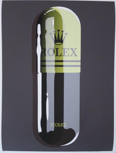 DENIAL - Rolex, 2019 - Hand signed and numbered lithograph 2