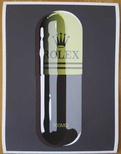DENIAL - Rolex, 2019 - Hand signed and numbered lithograph 2
