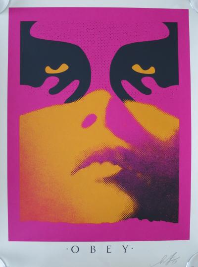 Shepard FAIREY (Obey) - ShadowPlay, 2019 - Sérigraphie signée au crayon 2