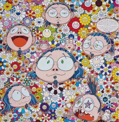 Takashi MURAKAMI - Agony and ecstasy, Signed lithograph 2