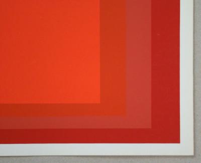 Josef ALBERS (d’après) - Homage to the Square, 1977 - Sérigraphie en couleurs 2