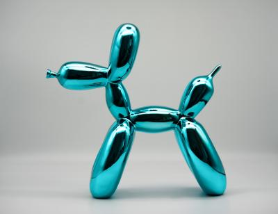 Editions Studio d’après Jeff Koons - Balloon Dog (Bleu Clair) - Sculpture 2