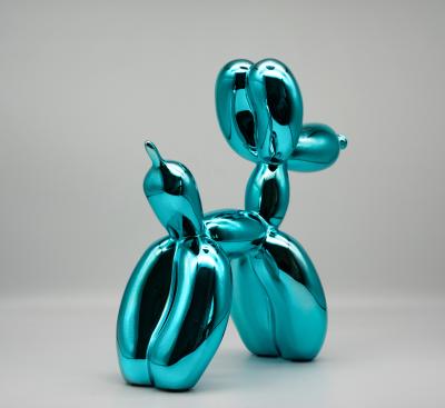 Editions Studio d’après Jeff Koons - Balloon Dog (Bleu Clair) - Sculpture 2