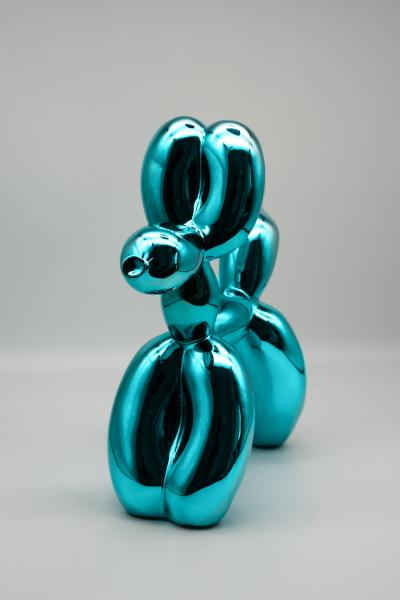 Editions Studio d’après Jeff Koons - Balloon Dog (Bleu Clair) - Sculpture 2