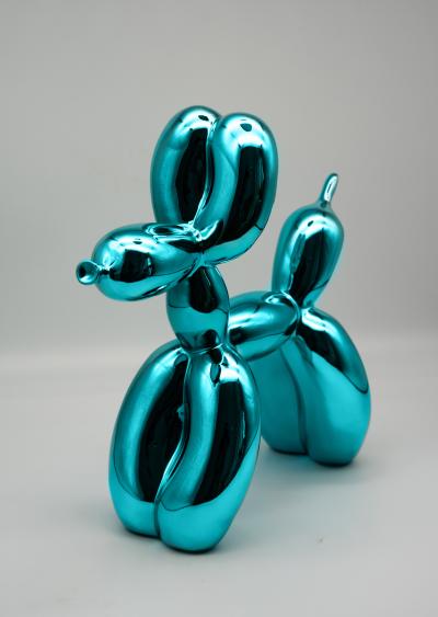 Editions Studio d’après Jeff Koons - Balloon Dog (Bleu Clair) - Sculpture 2
