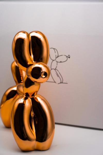 Editions Studio d’après Jeff Koons - Balloon Dog Orange - Sculpture 2