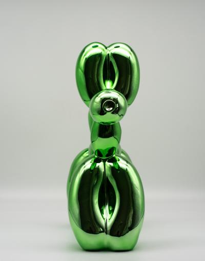 Editions Studio - Balloon Dog Vert - Sculpture 2
