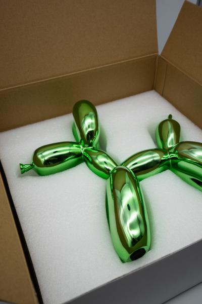 Editions Studio - Balloon Dog Vert - Sculpture 2