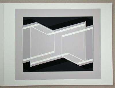 Josef ALBERS - Kinetic, 1972 - Sérigraphie originale en couleurs 2