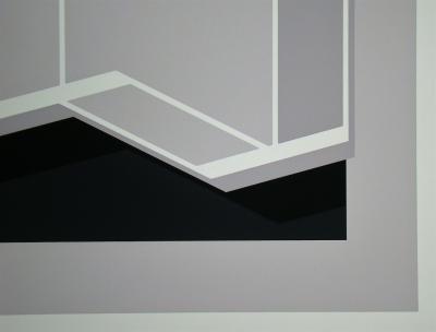 Josef ALBERS - Kinetic, 1972 - Sérigraphie originale en couleurs 2