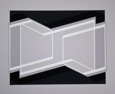 Josef ALBERS - Kinetic, 1972 - Sérigraphie originale en couleurs 2