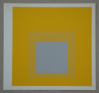 Josef ALBERS (d’après) - Hommage to the square, 1977 - Sérigraphie en couleurs 2