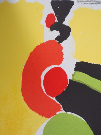Sonia DELAUNAY - Danseuse Espagnole, 1972 - Lithographie originale 2