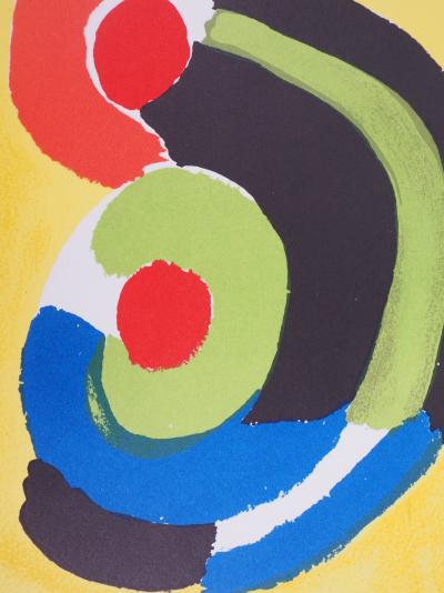Sonia DELAUNAY - Danseuse Espagnole, 1972 - Lithographie originale 2