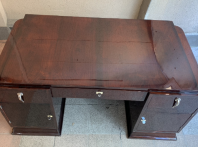 Bureau moderniste en palissandre, Art déco 2