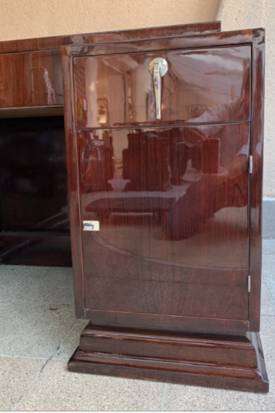 Bureau moderniste en palissandre, Art déco 2