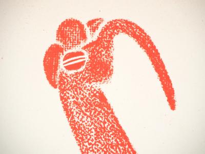 Lithographie à motif Précolombien : 