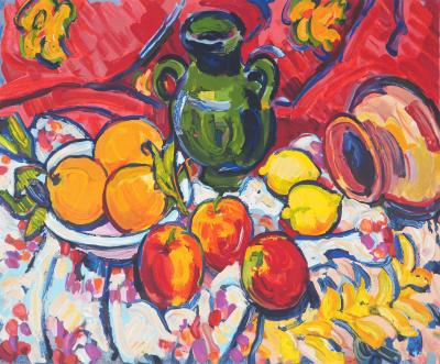 Jean PREVOST : Hommage à Cézanne - Lithographie originale signée 2