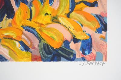 Jean PREVOST : Hommage à Cézanne - Lithographie originale signée 2