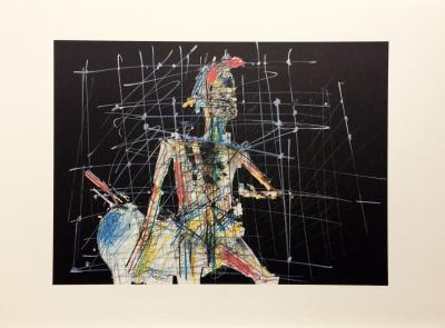 CESAR - Centaure, Hommage à Picasso - 1985 - Ensemble de 8 estampes 2