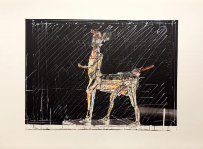 CESAR - Centaure, Hommage à Picasso - 1985 - Ensemble de 8 estampes 2