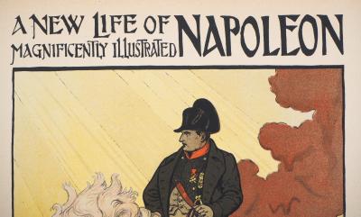 Eugène GRASSET - Napoléon (The Century Magazine) - Lithographie signée, 1897 2