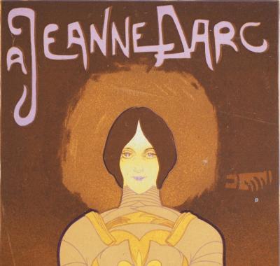 Georges DE FEURE : Jeanne d’Arc (Magasin de Nouveautés) - Lithographie originale signée, 1897 2