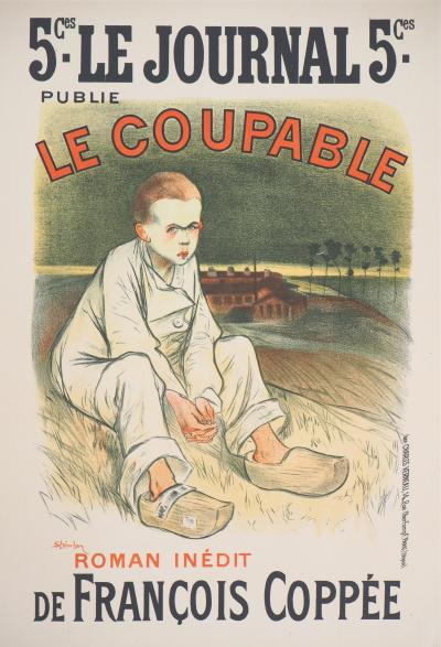 Théophile Alexandre STEINLEN - Garçon aux sabots, 1897 - Lithographie originale signée 2