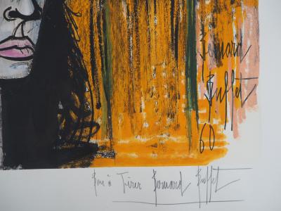 Bernard BUFFET : Starlette - Lithographie, Signée au crayon - Epreuve unique 2