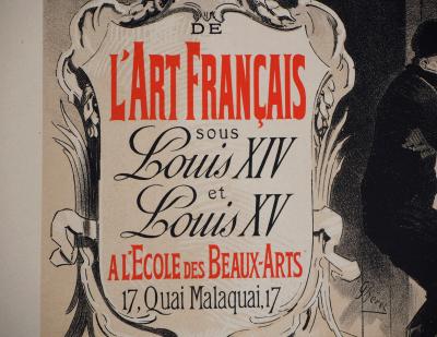 Jules CHERET - Ecole des Beaux-Arts, 1897 - Lithographie originale signée 2