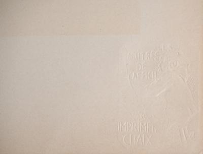 Jules CHERET - Ecole des Beaux-Arts, 1897 - Lithographie originale signée 2